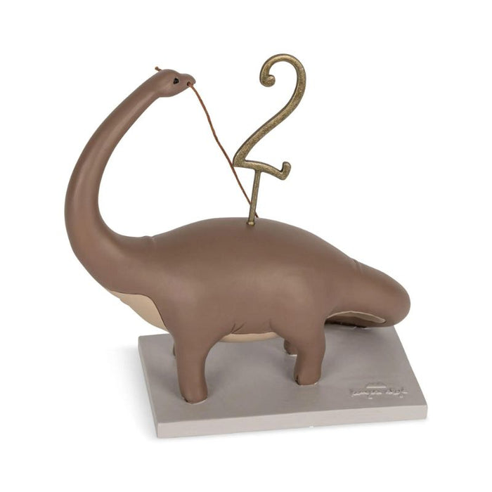 Ceramic Birthday Train Candle Holder - Dinomite par Konges Sløjd - Konges Sløjd | Jourès