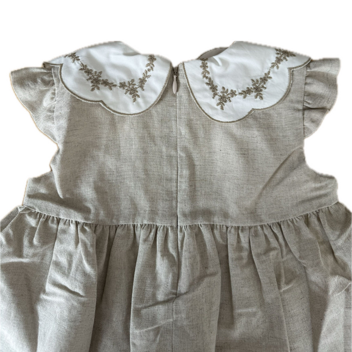 Summer Dress - 24m to 6Y - Grey par Pureté du bébé - Soleil, été, bonheur ! | Jourès