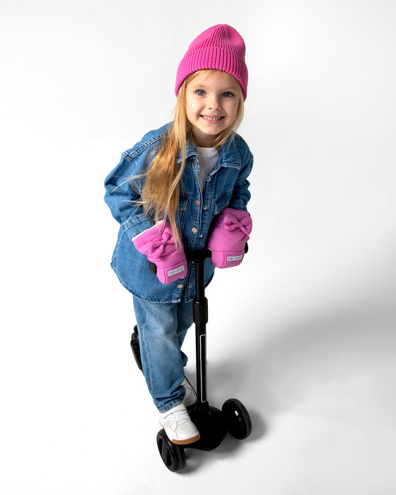 Kids Scooter Warmmuffs - Bows par 7AM Enfant Canada - Ride-ons | Jourès