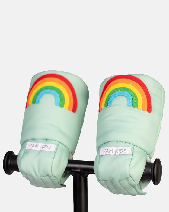 Kids Scooter Warmmuffs - Rainbow Appliqué par 7AM Enfant Canada - Ride-ons | Jourès