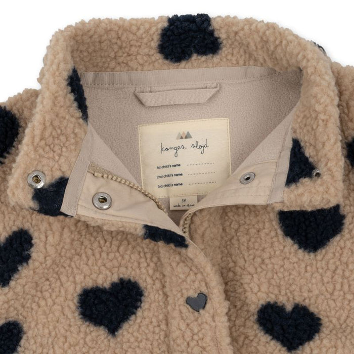 Jody Teddy Jacket - 12m to 4Y - Coeur Eclipse par Konges Sløjd - Gifts $100 and more | Jourès