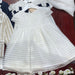 Robe de fête - 6m à 4t - Blanc par Patachou - Occasions Spéciales | Jourès