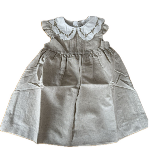 Summer Dress - 24m to 6Y - Grey par Pureté du bébé - Pureté du bébé | Jourès