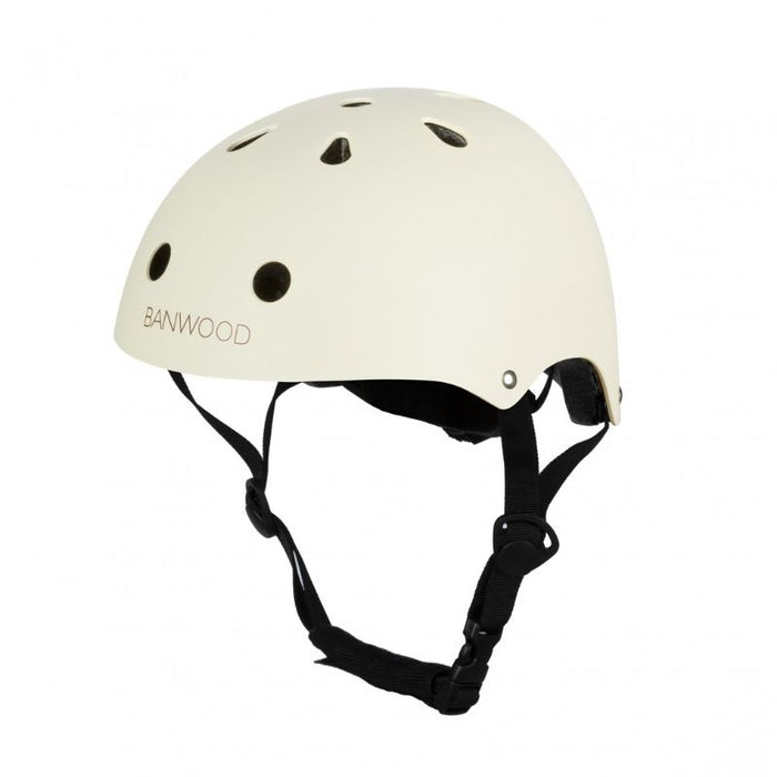 Banwood Classic Helmet - Kids - Matte Cream par Banwood - Banwood | Jourès