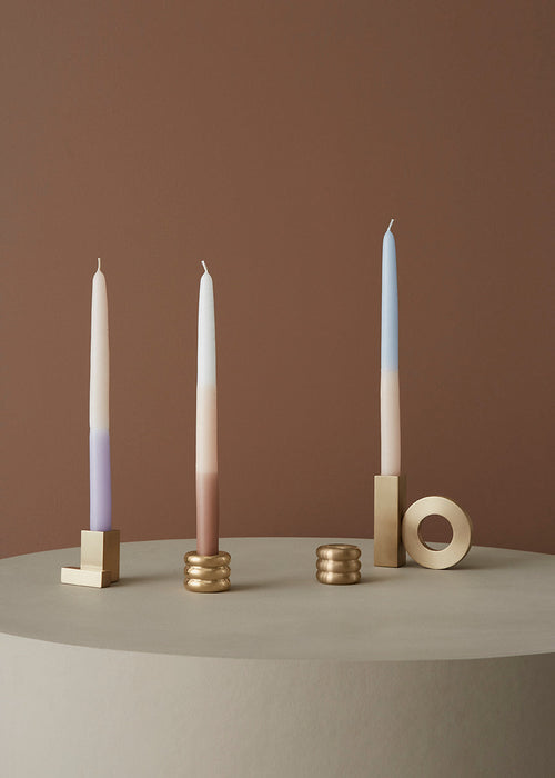 Baari Candleholder - Solid Brass - Brushed Brass par OYOY Living Design - The Canada Day Sale - 15% Off Storewide* | Jourès