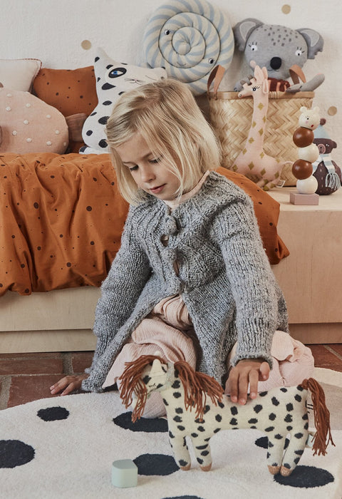 Darling - Little Pelle Pony - Offwhite / Black par OYOY Living Design - Jourès Home | Jourès