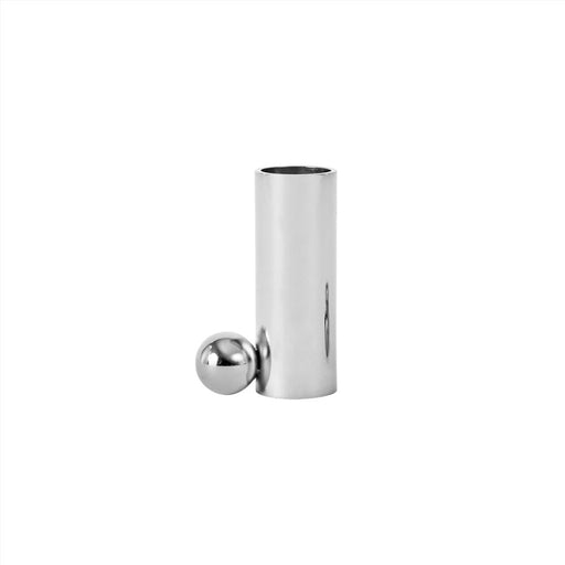 Palloa Candleholder - High - Silver par OYOY Living Design - OYOY Mini | Jourès