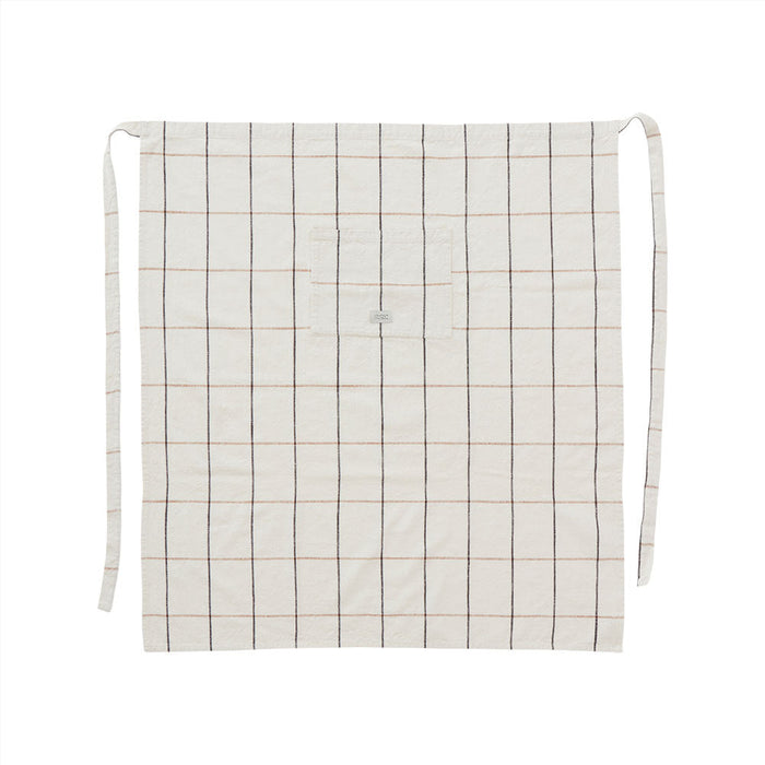 Gobi Apron - Chef - Offwhite / Caramel par OYOY Living Design - Jourès Home | Jourès