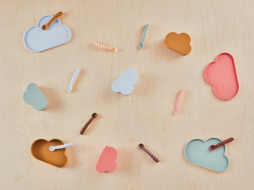 Chloe Cloud Snack Bowl - Coral par OYOY Living Design - OYOY Mini | Jourès