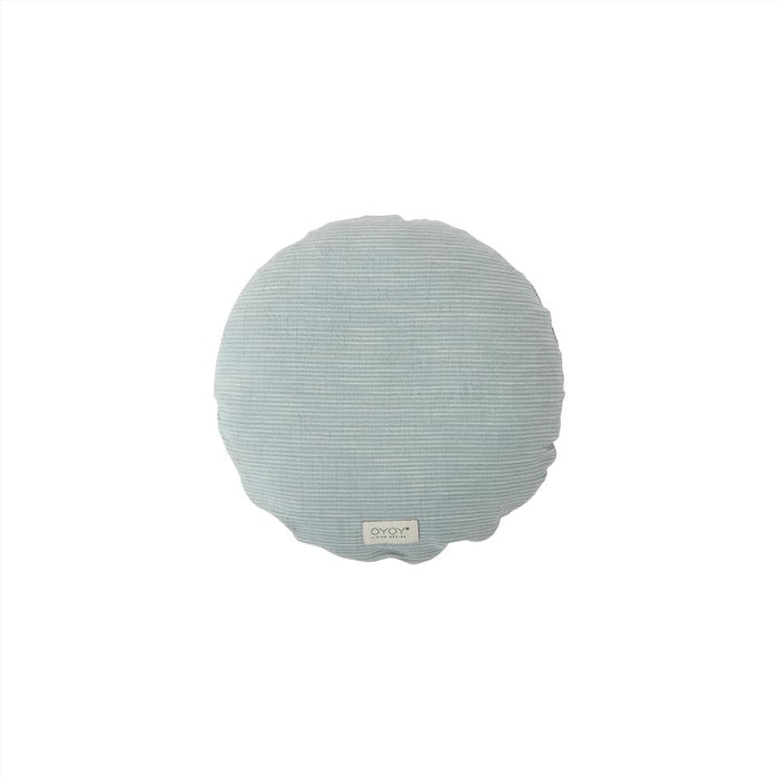 Kyoto Cushion Round - Dusty Blue par OYOY Living Design - The Canada Day Sale - 15% Off Storewide* | Jourès