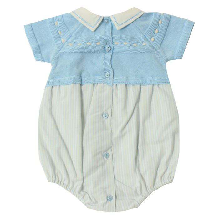 Combinaison pour nouveau-né - 1m - Bleu poudre par Dr.Kid - Vêtements | Jourès