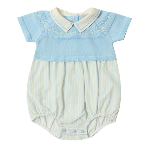 Newborn Romper - 1m - Baby Blue par Dr.Kid - Bodysuits, Rompers & One-piece suits | Jourès