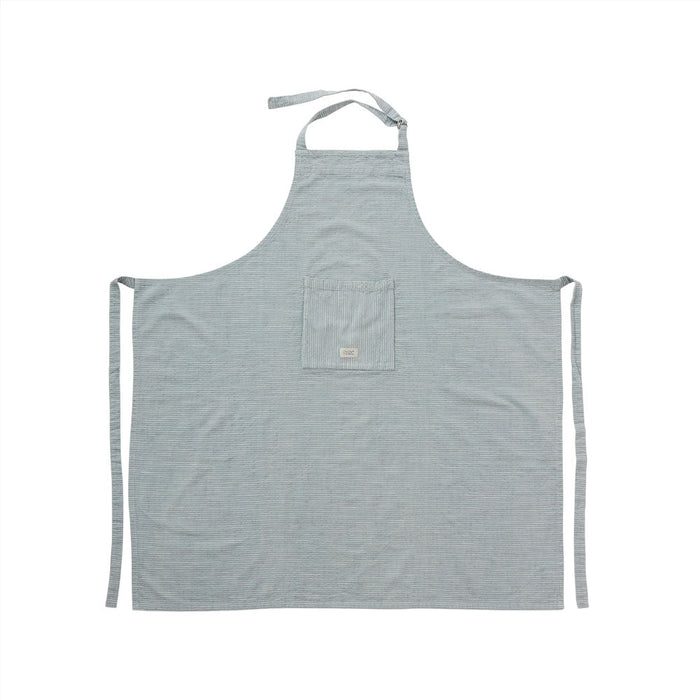 Gobi Apron - High - White / Dusty Blue par OYOY Living Design - Jourès Home | Jourès