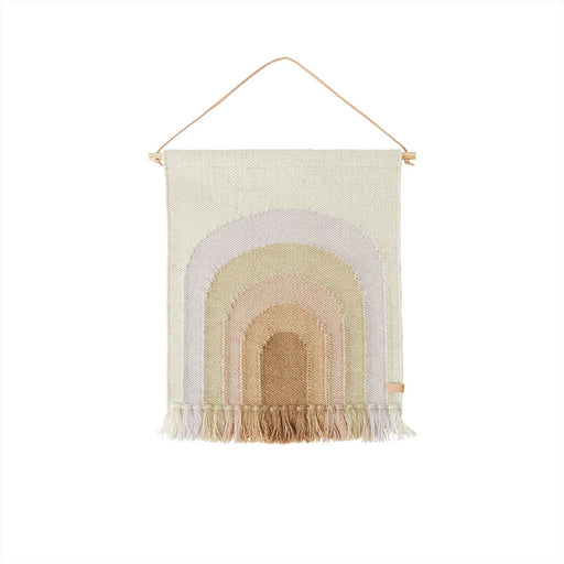 Follow The Rainbow Mini Wall Rug - Lavender par OYOY Living Design - Gifts $100 and more | Jourès