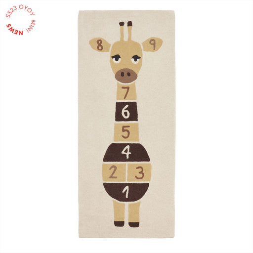 Giraffe Hopscotch Rug par OYOY Living Design - Nursery | Jourès
