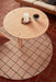 Circle Rug - Grid - Offwhite par OYOY Living Design - Nouveautés  | Jourès