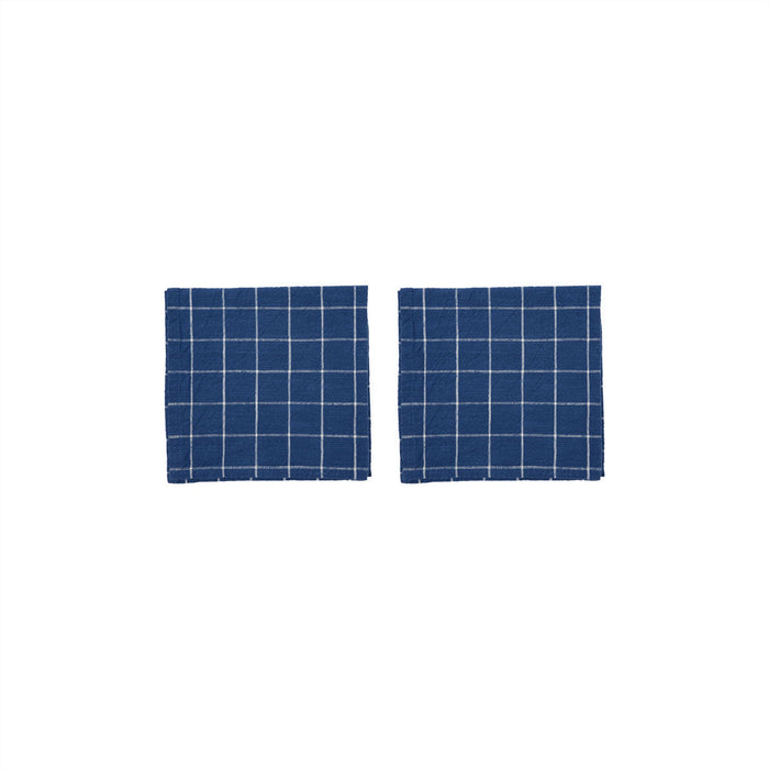 Grid Napkin - Pack of 2 par OYOY Living Design - The Canada Day Sale - 15% Off Storewide* | Jourès