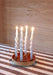 Hikari Advent Candleholder - Nutmeg par OYOY Living Design - OYOY Mini | Jourès