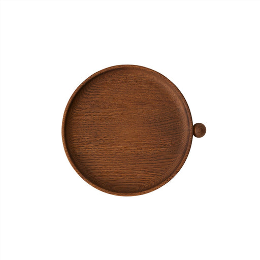 Inka Wood Tray Round - Small - Dark par OYOY Living Design - The Canada Day Sale - 15% Off Storewide* | Jourès