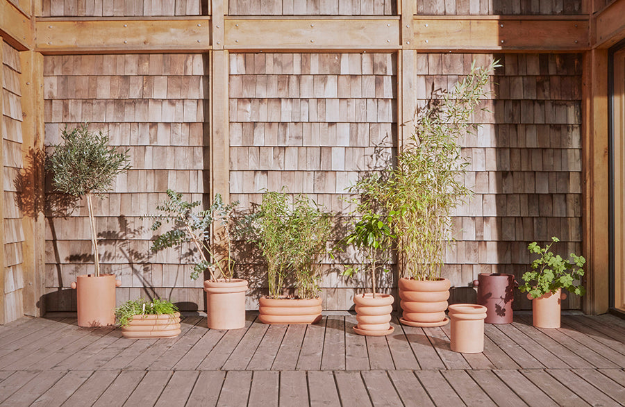 Inka Planter - Small - Terracotta par OYOY Living Design - $100 et plus | Jourès