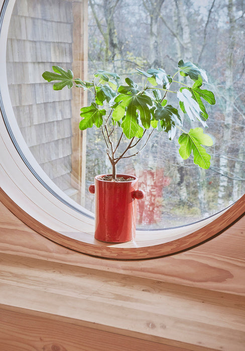 Inka Planter - Small - Cherry Red par OYOY Living Design - $100 et plus | Jourès