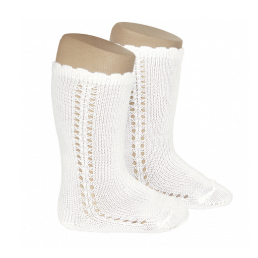Knee-High Socks - 3m to 4Y - Creme par Condor - Clothing | Jourès