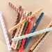 Mellow Silicone Straw - Pack of 6 - Cold colors par OYOY Living Design - OYOY MINI - Kitchen | Jourès