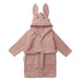 Lily bathrobe - 1 to 4Y - Rabbit  / Rose par Liewood - Bath time | Jourès