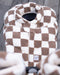 Car Seat Cocoon - Checker Berber par 7AM Enfant Canada - Stroller Accessories | Jourès