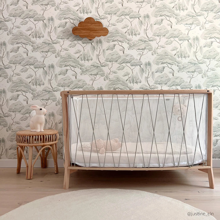KIMI Mattress Cover Sheet - White par Charlie Crane - Baby Rockers, Cribs, Moses and Bedding | Jourès