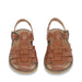 Minou Leather Sandals - Size 22 to 27 - Cognac par Konges Sløjd - Clothing | Jourès