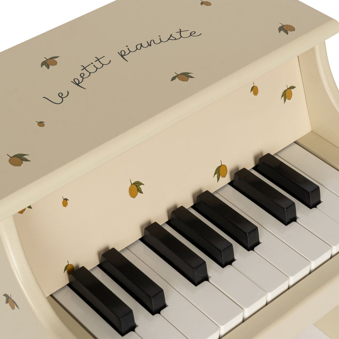 Wooden Piano - Lemon par Konges Sløjd - Toys & Games | Jourès
