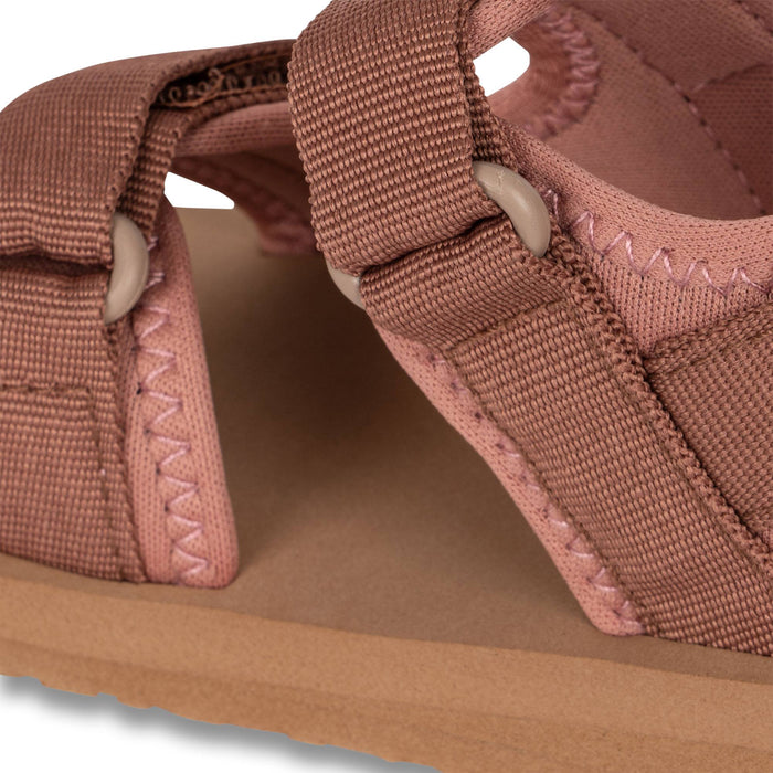 Sun Sandals - Size 21 to 26 - Copper Brown par Konges Sløjd - The Sun Collection | Jourès