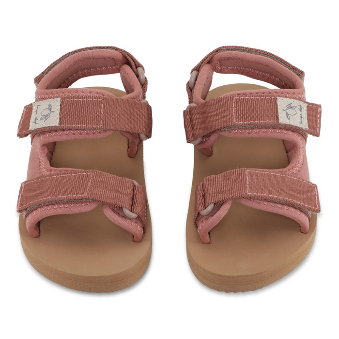 Sun Sandals - Size 21 to 26 - Copper Brown par Konges Sløjd - Konges - Clothes | Jourès