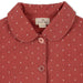 Nola Shirt Jacket - 12m to 6Y - Mahogany dot par Konges Sløjd - Konges - Clothes | Jourès