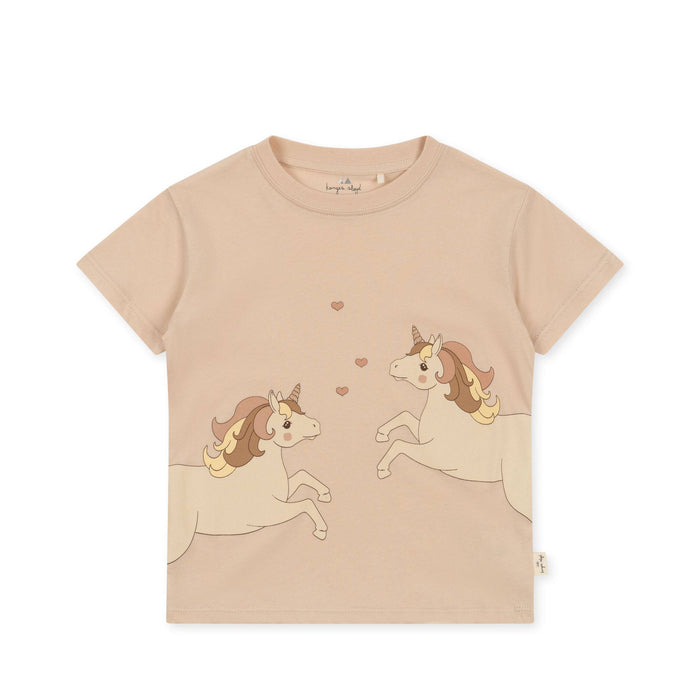 Famo T-Shirt - 2Y to 4Y - Shifting Sand par Konges Sløjd - Back to School | Jourès