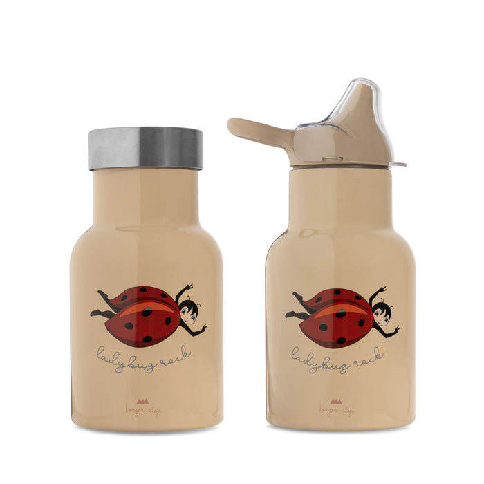 Bouteille d'eau thermos en acier inoxydable  -  Ladybird par Konges Sløjd - Meilleurs vendeurs | Jourès
