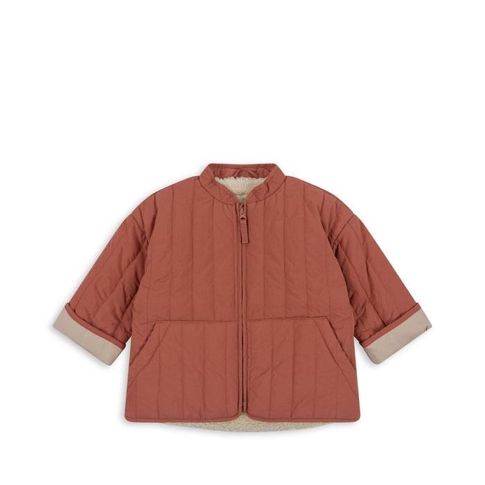 Storm Thermo Jacket - 12m to 4Y - Canyon Rose par Konges Sløjd - Clothing | Jourès