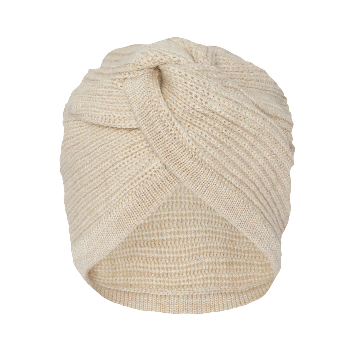 Vitum Wool Wrapped Bonnet - 3m to 4Y - Almond Milk par Konges Sløjd ...