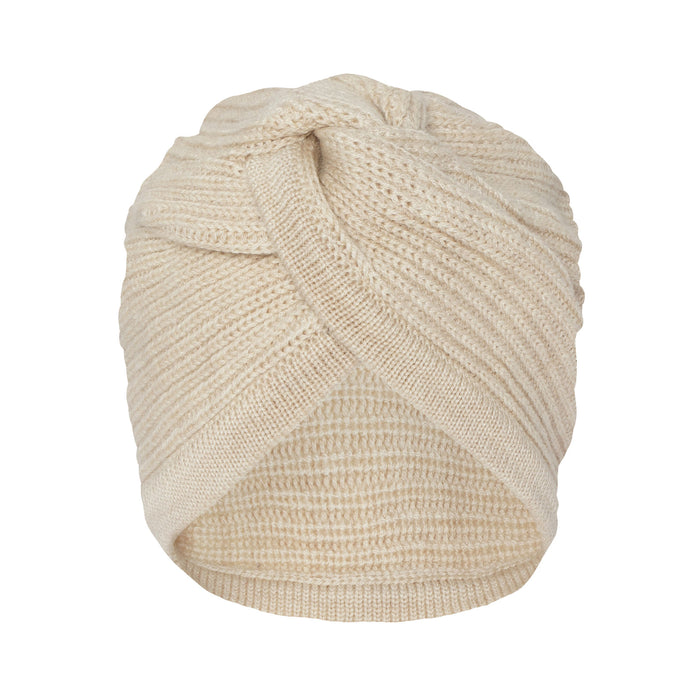 Vitum Wool Wrapped Bonnet - 3m to 4Y - Almond Milk par Konges Sløjd - Baby Shower Gifts | Jourès