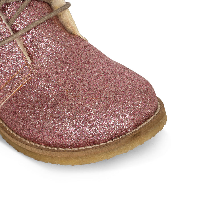 Woolie Glitter Boots - Size 22 to 26 - Canyon Rose par Konges Sløjd - Konges Sløjd | Jourès