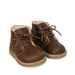 Woolie Leather Boots - Size 22 to 25 - Cognac par Konges Sløjd - Konges Sløjd | Jourès