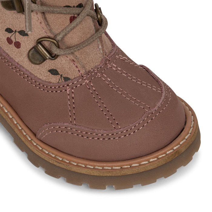Zuri Winter Boots - Suede - Size 22 to 28 - Canyon Rose par Konges Sløjd - Winter boots | Jourès