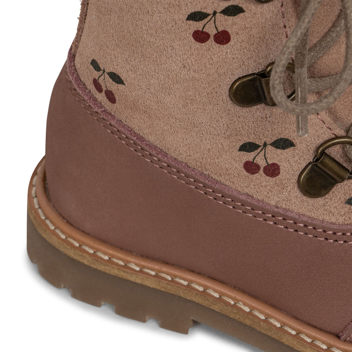 Zuri Winter Boots - Suede - Size 22 to 28 - Canyon Rose par Konges Sløjd - Sale | Jourès