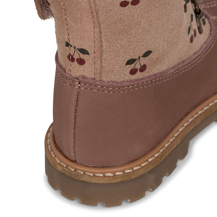 Zuri Winter Boots - Suede - Size 22 to 28 - Canyon Rose par Konges Sløjd - Winter boots | Jourès