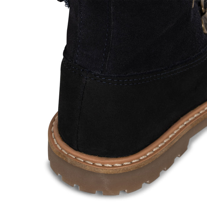 Zuri Winter Boots - Suede - Size 22 to 28 - Total Eclipse par Konges Sløjd - Sale | Jourès