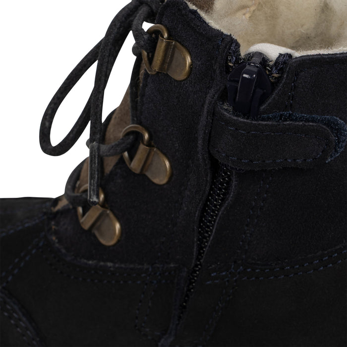 Zuri Winter Boots - Suede - Size 22 to 28 - Total Eclipse par Konges Sløjd - Boots | Jourès