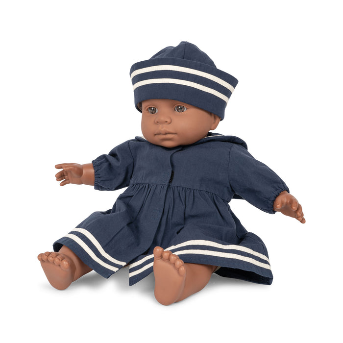 Ens. de vêtements pour poupées - Robe de matelot par Konges Sløjd - L'heure de jouer ! | Jourès