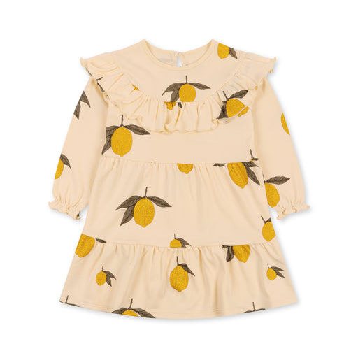 Malli Glitter Dress - 2Y to 4Y - Mon Grand Lemon / Glitter par Konges Sløjd - Dresses & skirts | Jourès
