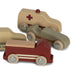 Wooden Toy - Pack of 9 - Mini wooden cars par Konges Sløjd - Educational toys | Jourès